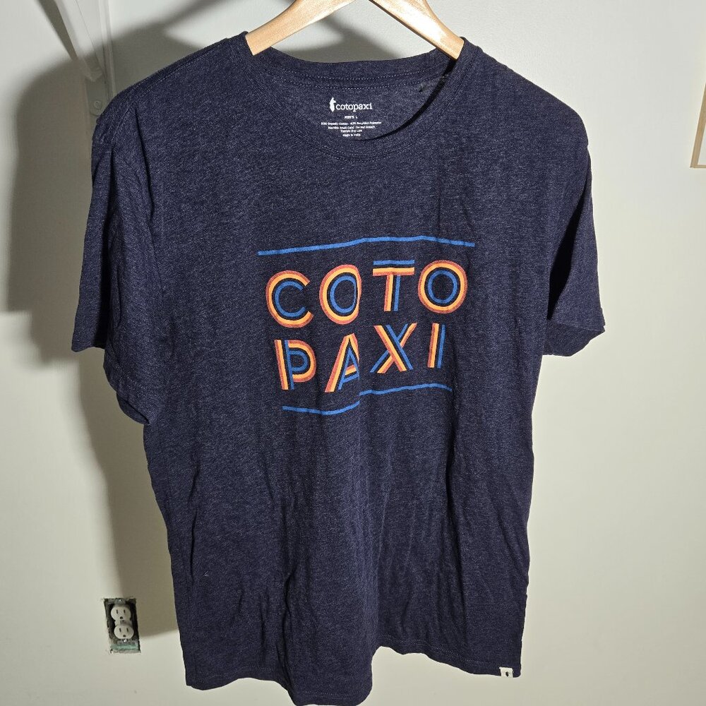 Cotopaxi Disco Logo Men's Short Sleeve Tee Large